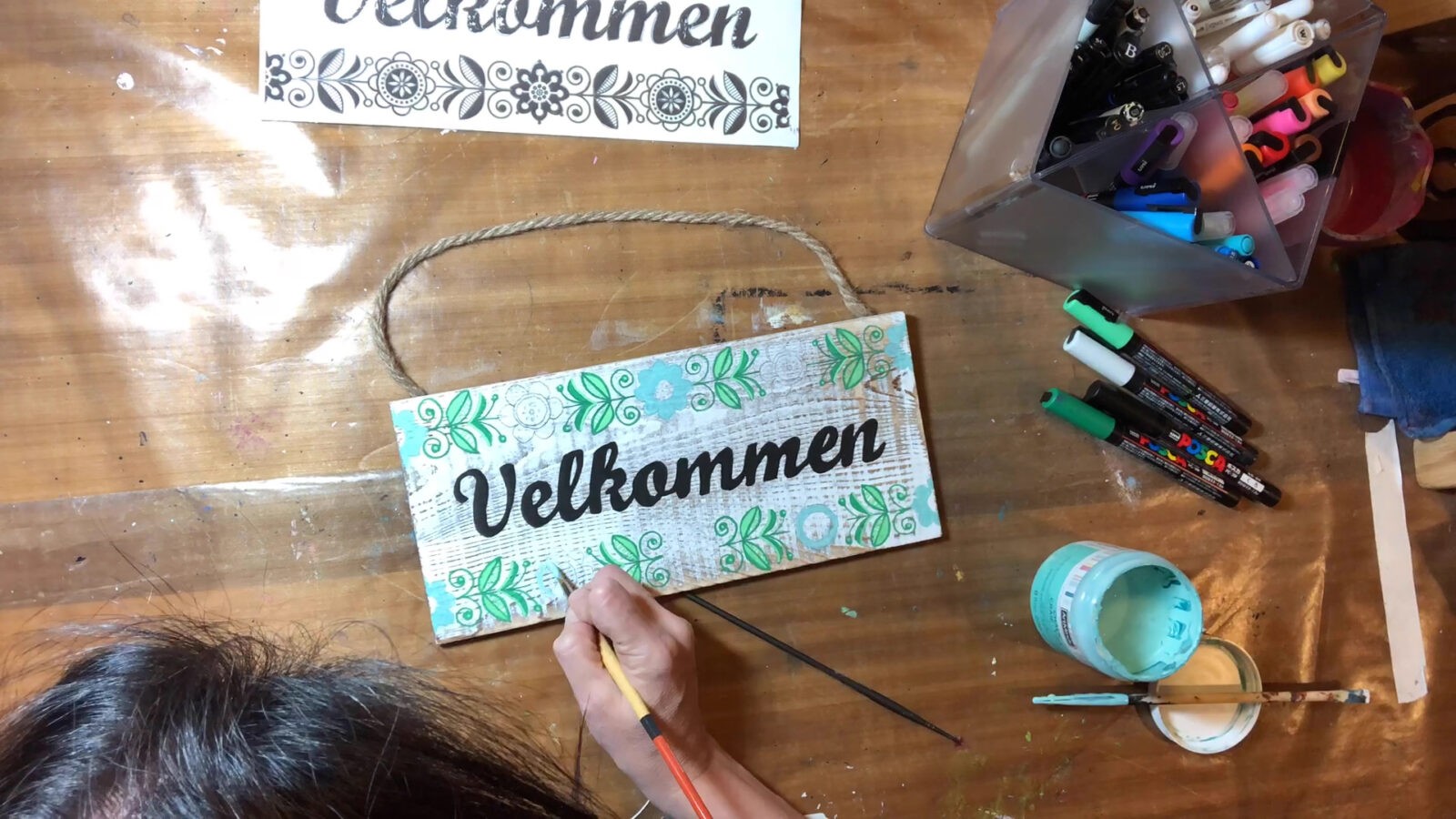 Craftaholics Anonymous®, How to Paint Letters on Wood Without a Stencil