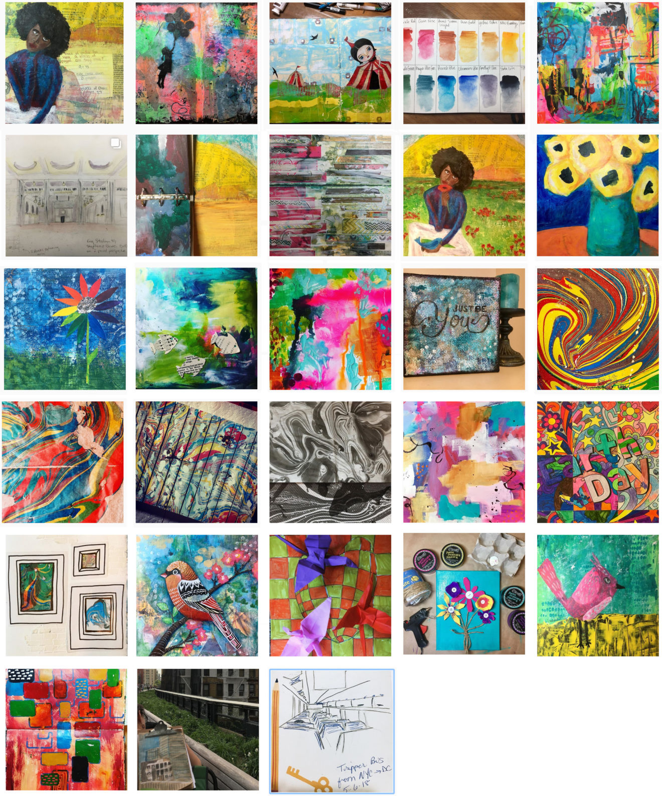 The 100 Day Project: Days 1-25 - Artful Pursuits