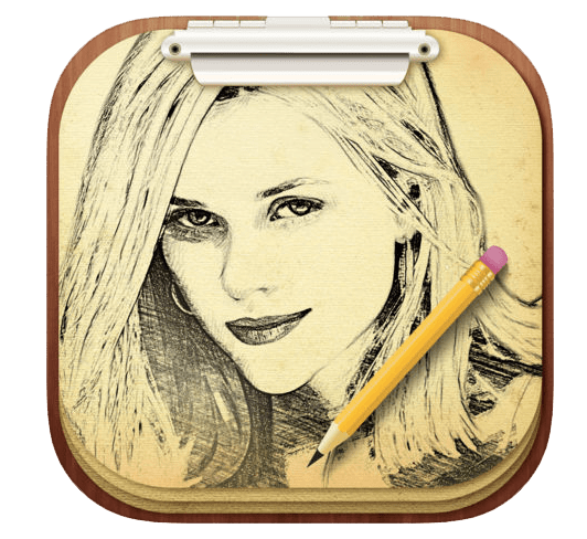 Photo Sketch App icon.