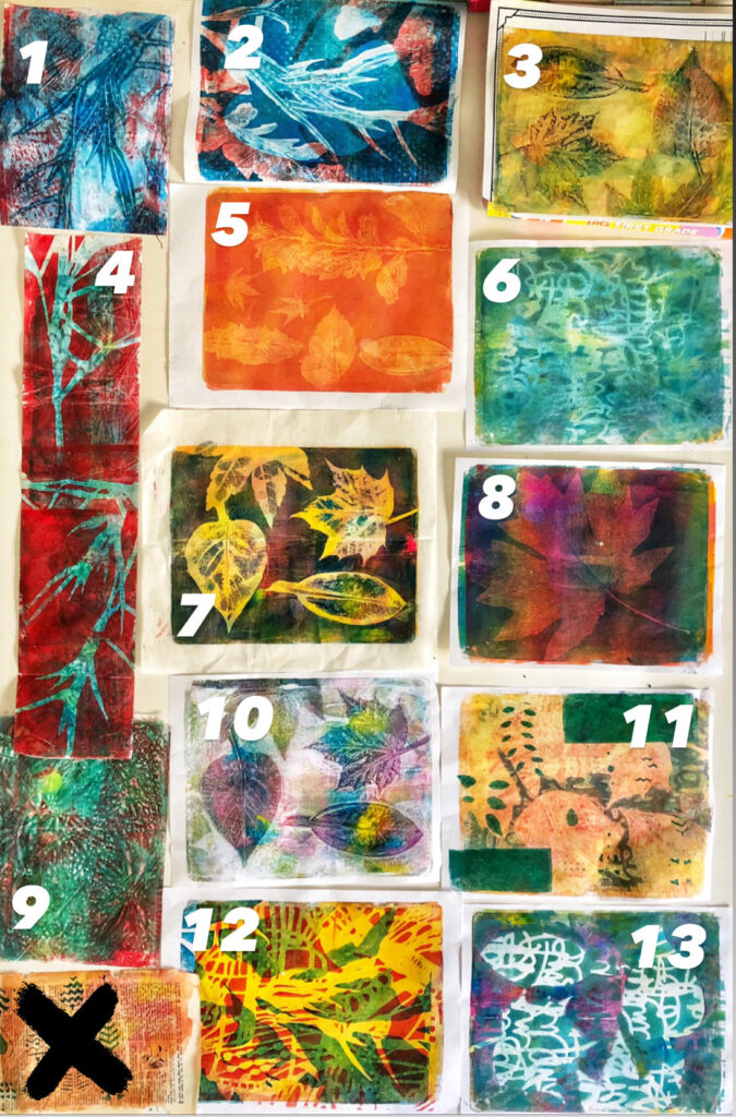 Gelli Printing Ideas