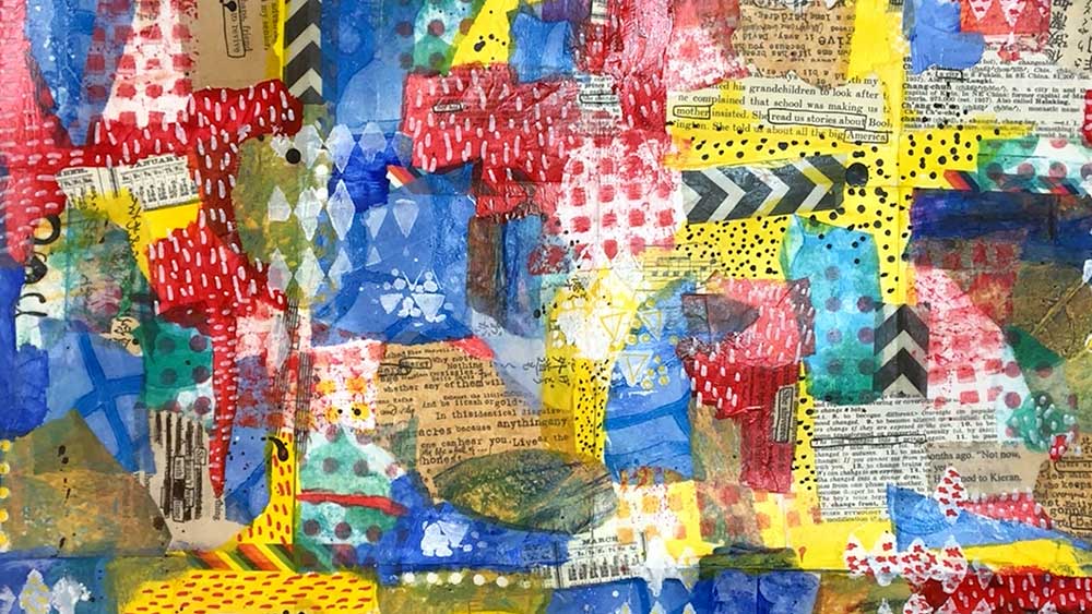 5 Mixed Media Art Ideas for 1 Background - Artful Pursuits